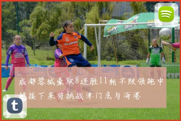 成都蓉城豪取8连胜11轮不败领跑中超接下来将挑战津门虎与海港
